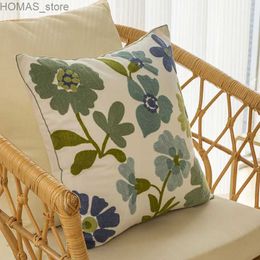 Pillow Decorative Cover Farmhouse Throw Cases 45x45cm Cushion Covers for Sofa Couch case Home Decorations Y240401