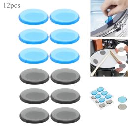6/12/24Pcs Drum Mute Pad Transparent Silicone Jazz Snare Drum Muffler 3 Colours Optional/A great assistant for drum set players