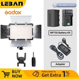 Godox LED308C II LED308 3300K-5600K LED Video Light Lamp + Remote for DV Camcorder Camera+NP770 4400Ahm Battery & Charger