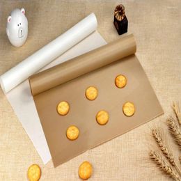 Baking Tools Mat Reusable Non Stick Paper High Temperature Resistant Sheet Oilpaper For Outdoor BBQ