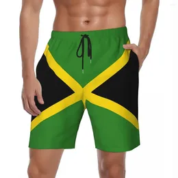 Mens Shorts Summer Board Men Jamaica Flag Running Fashion Cool Graphic Beach Short Pants Hawaii Fast Dry Swimming Trunks Plus Size