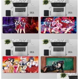 Mouse Pads Wrist Rests Yndfcnb Top Quality High School Dxd Natural Rubber Gaming Mousepad Desk Mat Large Pad Keyboards90330016324938 D Othxy