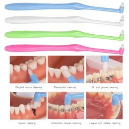 1-5PCS Pro Orthodontic Interdental Brush Soft Teeth Tooth-floss Cleaning Care Toothbrush for People with Brace Daily Use