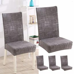 Chair Covers Universal Elastic Full Cover European And American Solid Color Dining Slip For Sofa Replacement Couch Cushion