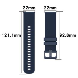 20 22mm Strap For For SUUNTO 5 PEAK/9 PEAK /Suunto 3 Fitness/OnePlus Watch Smartwatch Sport Silicone Replacement Band Bracelet