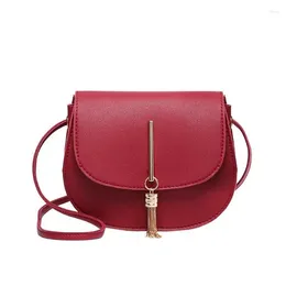 Bag Fashion Women Shoulder PU Leather Ladies Messenger Female Pure Color Small Flap Square Clutch Bags 2024 Handbags