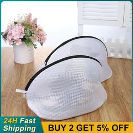 Laundry Bags Polyester Shoe Bag Washing Mesh With Deformation Protection Storage High Demand White Philtre