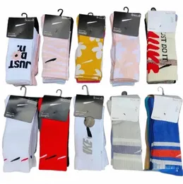 color Athletic Stockings Hook Thick Towel Bottom High-Top Running Basketball Trendy Socks L12P#