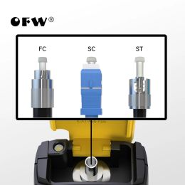 OFW Mini Visual Fault Locator Optic Fibre Cable Tester FC/SC/ST Connector RJ45 Cable Test Optical Red Laser VFL