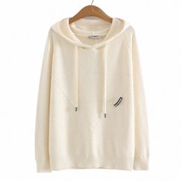 2022 Autumn Plus Size Sweater Womens Clothing Strech Solid Colour Jumper Winter Labelling Hooded Lg Sleeve Knitted Pullovers B9Ya#