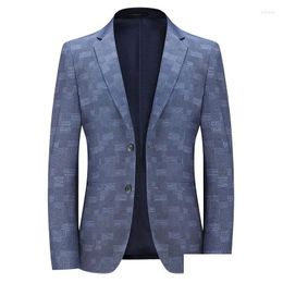 Mens Suits Blazers Boutique Large Size Fashion Business Casual Trend Comfortable Sunsn Small Single Breasted West Drop Delivery Appare Dhj7T