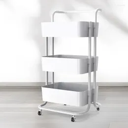 Kitchen Storage AOLIVIYA Trolley Rack Movable Floor Baby Products Multi-functional Snack Fruit And Vegetable