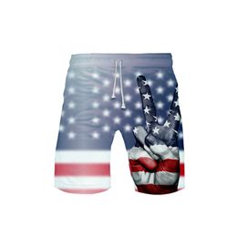 USA Flag American Stars and Stripe Board Shorts Trunk Summer Quick Dry Beach Swiming Shorts Men Casual Short Pants Beach clothes