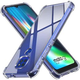 Transparent Case for Motorola Moto G9 Play G9 Plus G9 Power G8 Power Lite G8 Power Thick Anti-Drop Shockproof Clear Cover