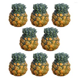 Party Decoration Artificial Fruit Po Prop Fruits Model Cognitive Simulated Showcase Display Playhouse Toy Pineapple