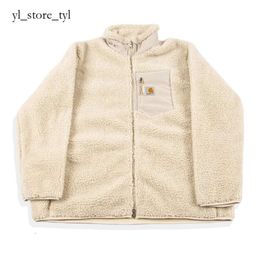 Carharrt Mens Jackets Fashoin Luxury Designer Fleece Jacket Thick Warm Down Classic Retro Couple Models Lamb Cashmere Fleece Carharrrt 8675