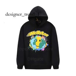 Hellstar Hoodies Men's High Street Hooded Y2k Stranger Things Lose Warm Pullover Sweatshirts Loose Hip Hop Hellstar Top 5969