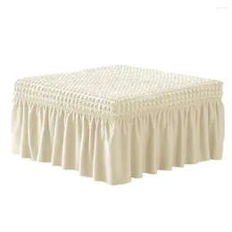 Chair Covers 1pc Slipcovers Stool Cover Traditional Club Comfortable Decorate Easy To Instal Elastic Furniture