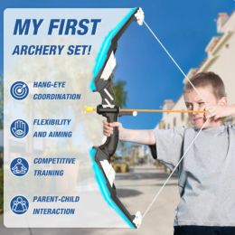 Bow Practice Recurve Bow And Arrows For Children Outdoor Sports Game Hunting Shooting Toy Boys Gift Bow Kit Set