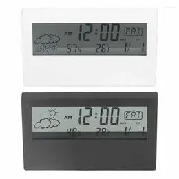 Table Clocks Digital Alarm Clock LCD Large Screen Display For Travel