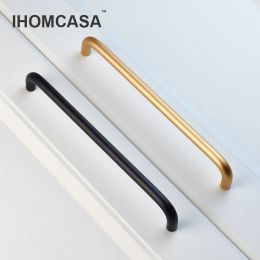 Furniture Handle Kitchen Cabinet Knobs Handles For Cabinets And Drawers Cabinets Pulls Wardrobe Drawer Dresser Knobs Gold/Black