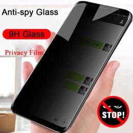 1-4Pcs Privacy Screen Protectors For Poco X3 X4 M3 Pro F3 GT Anti-spy Glass For Xiaomi Redmi Note 7 8 11 9 9A 9C 10 Pro 9S 10S