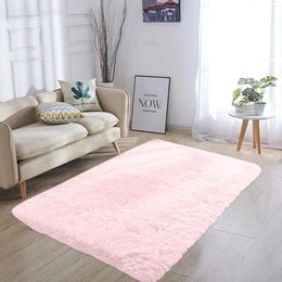 Carpets Cute Fluffy Velvet Carpet Soft Washable Area Rugs For Kids Girls Bedroom/Nursery Room/ Living Room Decoration