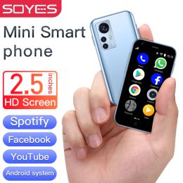 SOYES D18 WCDMA 3G Supper Mini Smartphone Android 6.0 Quad Core 1GB 8GB 2.5'' Mobile Cell Phone Google Play Store Whatsapp Wifi