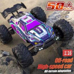4WD 2.4G Remote Control Car Off-Road With Led Light 1:16 Rc Drift Car Children Vehicle Toys For Kids Boys Birthday Gifts 38km/H