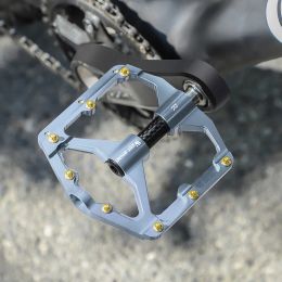 WEST BIKING MTB Cycling Pedals Sealed Bearing Ultralight Aluminum Alloy Footboard Anti-Slip Bicycle Platform Pedals Bike Parts