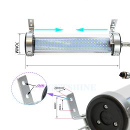 LED Machine Tool Working Lamp CNC Lathe Light Aluminium Alloy IP67 Waterproof Oil-Proof Lamp 220V 24V 20w Glass cylindrical