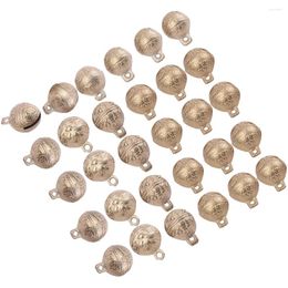 Party Supplies 30 Pcs DIY Small Bells Jingle Wind Chime Retro Decor Jewellery Garland Headgear Copper Accessories