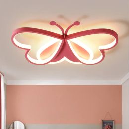 2024 LED Ceiling Chandelier For Kids Bedroom Dimmable Butterfly Lamp for Children 110V / 220V Winfordo Lighting