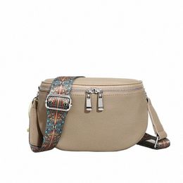 women Menger Crossbody Bag Female High Quality Leather Luxury Designer Handbags New Wide Shoulder Strap Shoulder Bags Bolso U8j2#