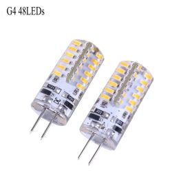 10pcs G4 Led Bulb 2W 5W 9W 12W 12V/AC220V 3014SMD 24led Warm/Cold White 360 Degree Angle Chandelier Light Replace Halogen Lamp