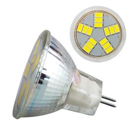 MR11 LED Bulb 3W 5W 7W AC/DC12V GU4 LED Spotlight 9 12 15LEDs 5730 SMD led light bulb Warm/Cold White Lamp Replace Halogen Ligh