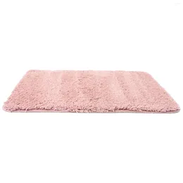 Bath Mats Fluffy Absorbent Floor Mat Washable For Tub Bathroom Soft Rug Anti-skid Ground Area Rugs