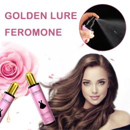 220ml Golden Lure Feromone Hair Spray Hair Care Leave-in Hair Hair Lasting Spray Perfume Dry Fragrance Improve Long Frizzy T9G8