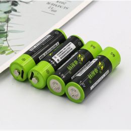 Hot sale 1.5V AA rechargeable battery 1700mAh USB rechargeable lithium polymer battery fast charging via Micro USB cable