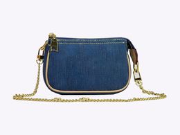 Designer Bag Women Crossbody Shoulder Bags Chain Wallet Lady Easy Pouch On Strap Purse Letters Stripes Luxury Brand Handbags