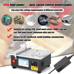 T30 Mini Multifunctional Table Saw Electric Desktop Saws Small Household DIY Cutting Tool Woodworking Bench Lathe Cutter Machine