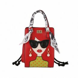 2023 Luxury Brand Hand Bags for Women High Quality PU Shoulder Bag Fi Glasses Beauty Crossbody Bag Cute Purses and Handbags c8DQ#