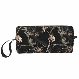 travel Real Tree Camoue Camo Pattern Toiletry Bag Fi Makeup Cosmetic Organiser for Women Beauty Storage Dopp Kit Case B5Gd#