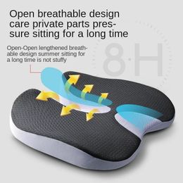 2024 Cushion Non-Slip Orthopaedic Memory Foam Coccyx Cushion for Tailbone Sciatica back Pain relief Comfort Office Chair Car Seat Coccyx