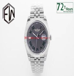 EWF Watch TH117MM President Datejust 41mm 126334 Grey Dial CAL3235 Automatic Mechanical 72 hours power storage 904L Men Men032065152