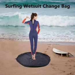 Waterproof Swimming Wetsuit Change Mat Beach Sand Proof Wetsuit Bag Clothes Changing Carrying Bag Drawstring Wetsuit ChangingMat