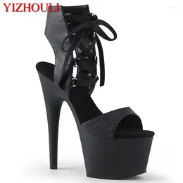 Dance Shoes Pole Show 17 Cm High Heel Ankle Boots With 7 Inches Of Tapered Toe Sexy Banquet Dancing