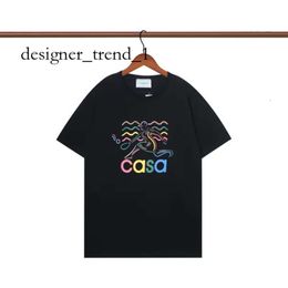 Casa Blanca T Shirt T Shirt Men Designer T Shirts Spring Summer New Style Castle Short Sleeve Men T-shirts Tennis Club US Size S-xxl 2235