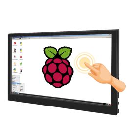 7 IPS Can stand HDMI lcd Screen Raspberry Pi 5 for Portable Monitor TFT Laptop Compatible 1024*600 AIDA64 module Leather CASE