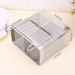 Kitchen Storage Stainless Steel Chopsticks Drain Rack Compartment Organisation Shelf Holder For Home Sink Divination Multifunction